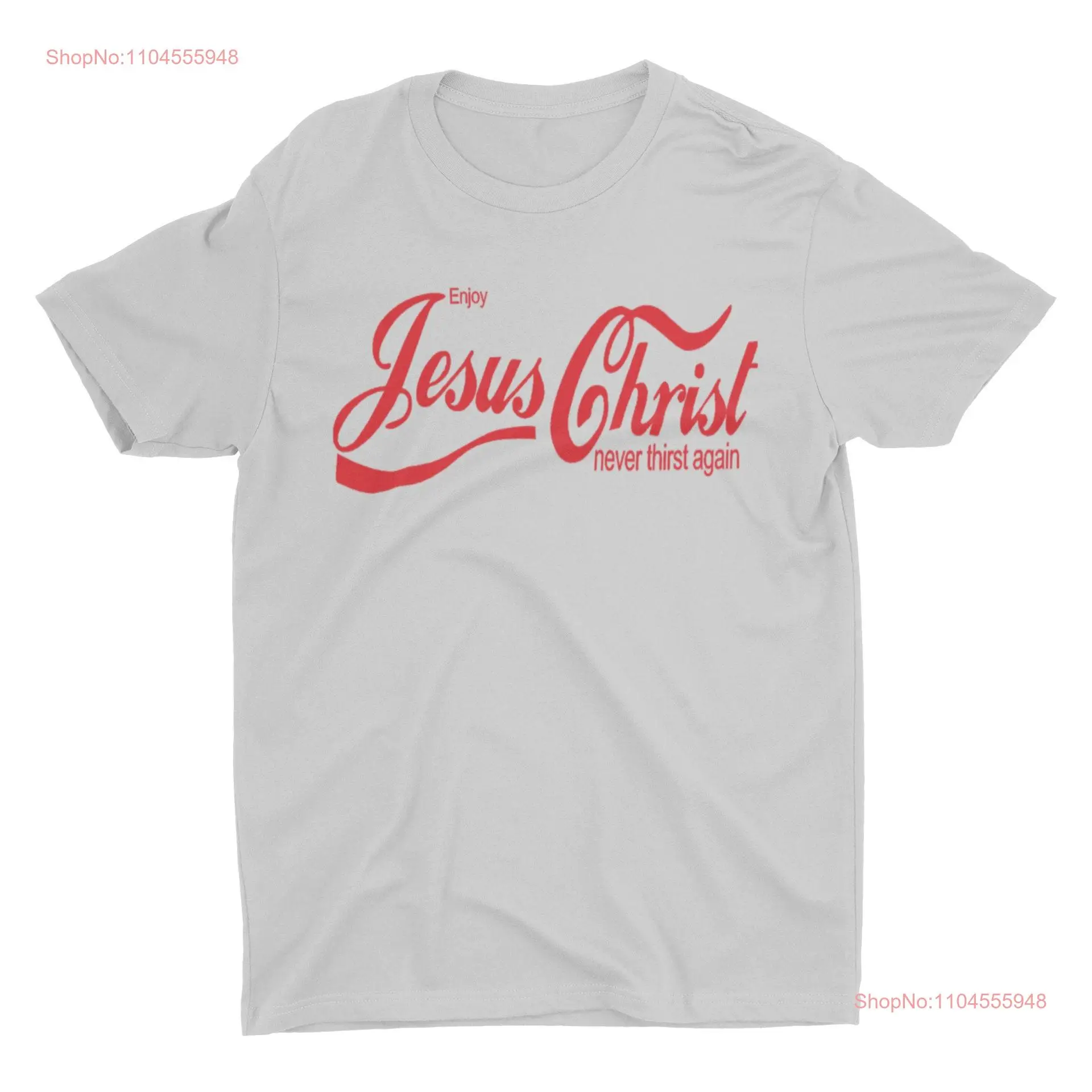 Jesus Christ T Shirt long or short sleeves