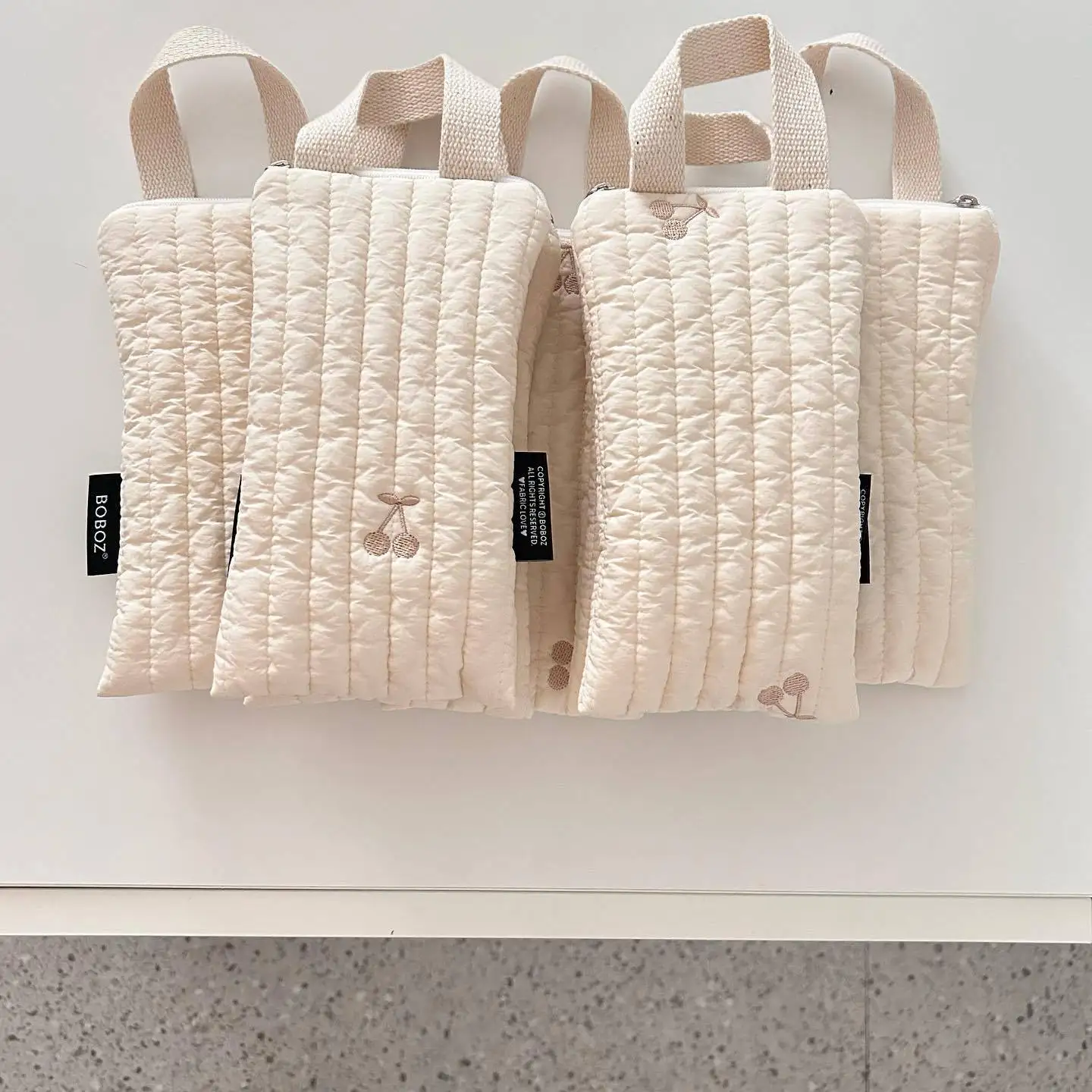 ウェーブポイントハンドバッグ、ライトチェンジ収納バッグ、リップスティックアイシャドウメイクアップバッグ、雑貨仕分けバッグ