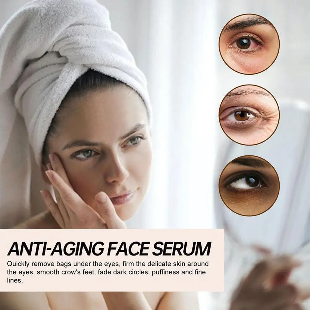 15ml Anti Aging Eye Serum Improve eye lines remove moisturizing Eye skin dark circles eye Essence K8B7