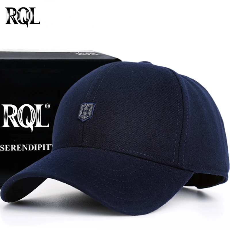 baseball caps for men golf hat windproof high top woolen winter trucker hat hip hop snapback dad hat solid color fashion design