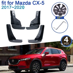 4x for Mazda CX5 CX-5 CX 5 2017 2018 2019 2020 KF Mudguards Fender Mud Flaps New Guard Splash Accessories Car Styling Front Rear