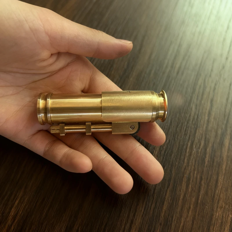 Heavy Old-Fashioned Nostalgic Kerosiene Lighter Metal Grinding Wheel Open Flame Retro Personality Creative Lighter Men’s Gift