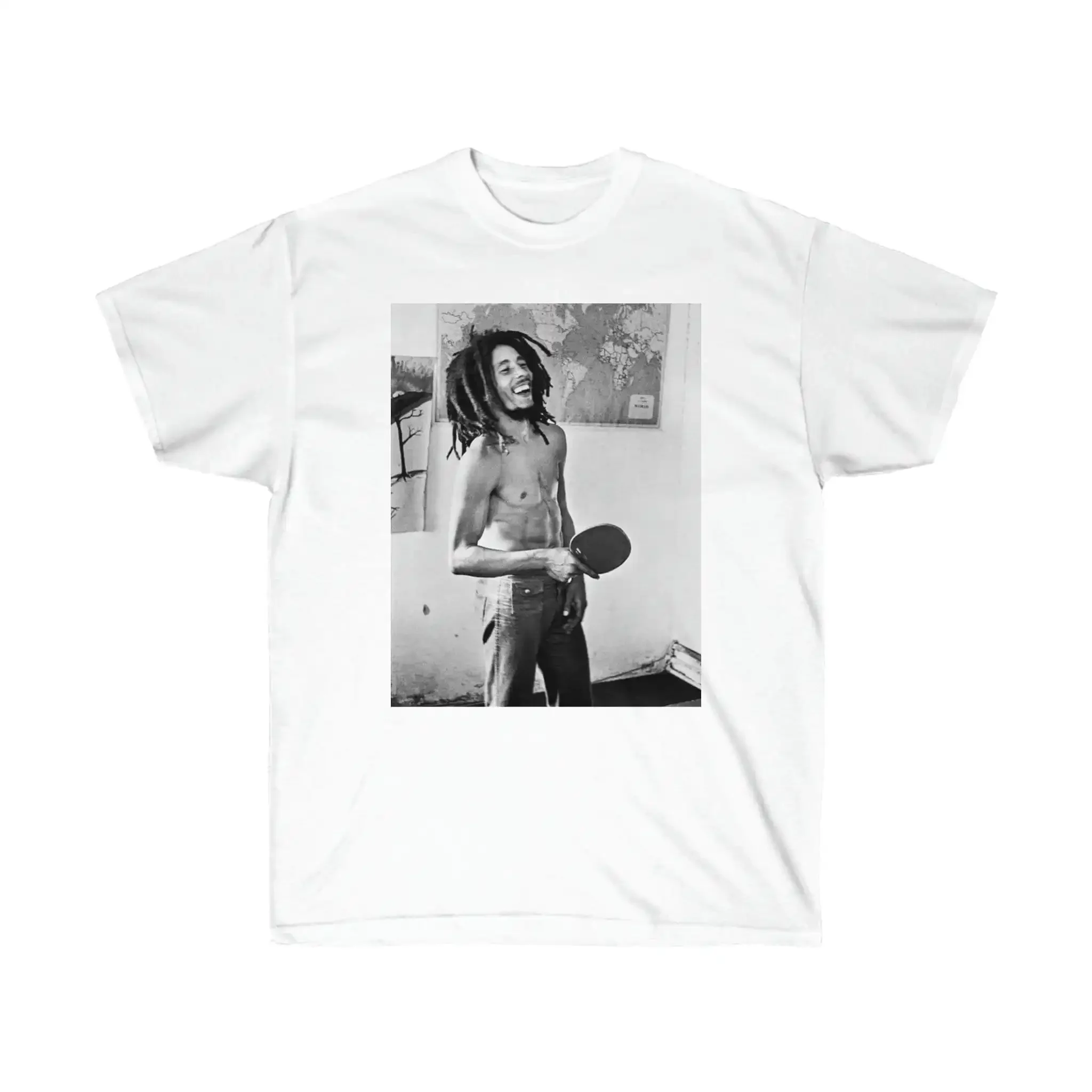 Bob Marley Ping Pong Tuff Gong Unisex Ultra Cotton Tee T-shirt