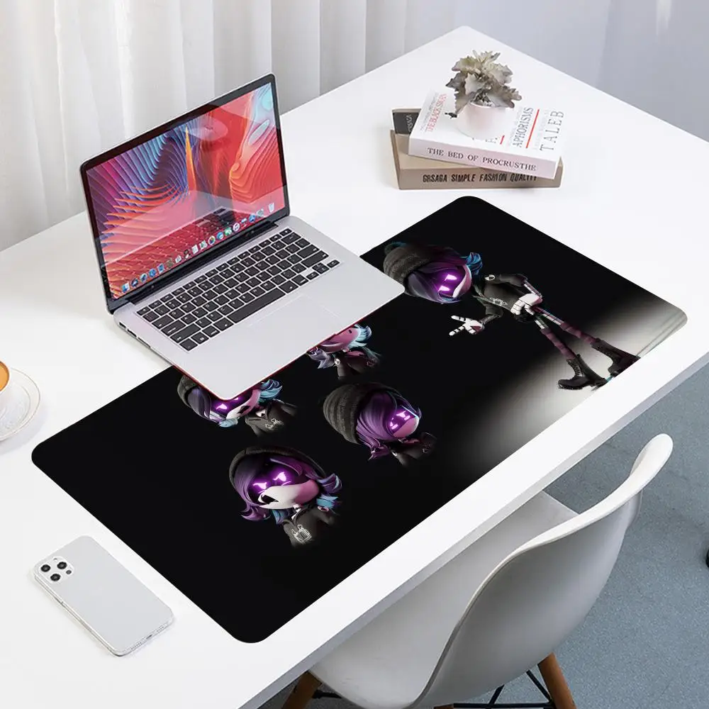 Murder Drones Luxury Aesthetic Mouse Pad Large Anime Desk  Luxury Desktop Cartoon Gaming Gamer Keyboard Office Computer Cushion