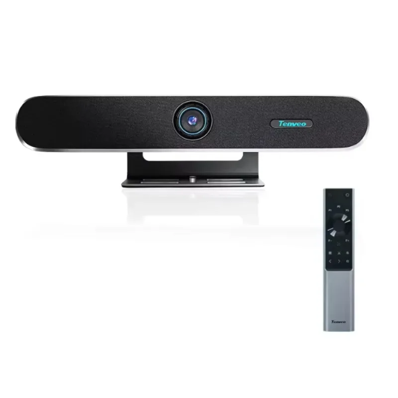 TEVO-MeetBar Audio Conference System All-in-One 4K 30fps Wide-Angle Lens 8 Microphones 4 AI Models 6m Voice Range