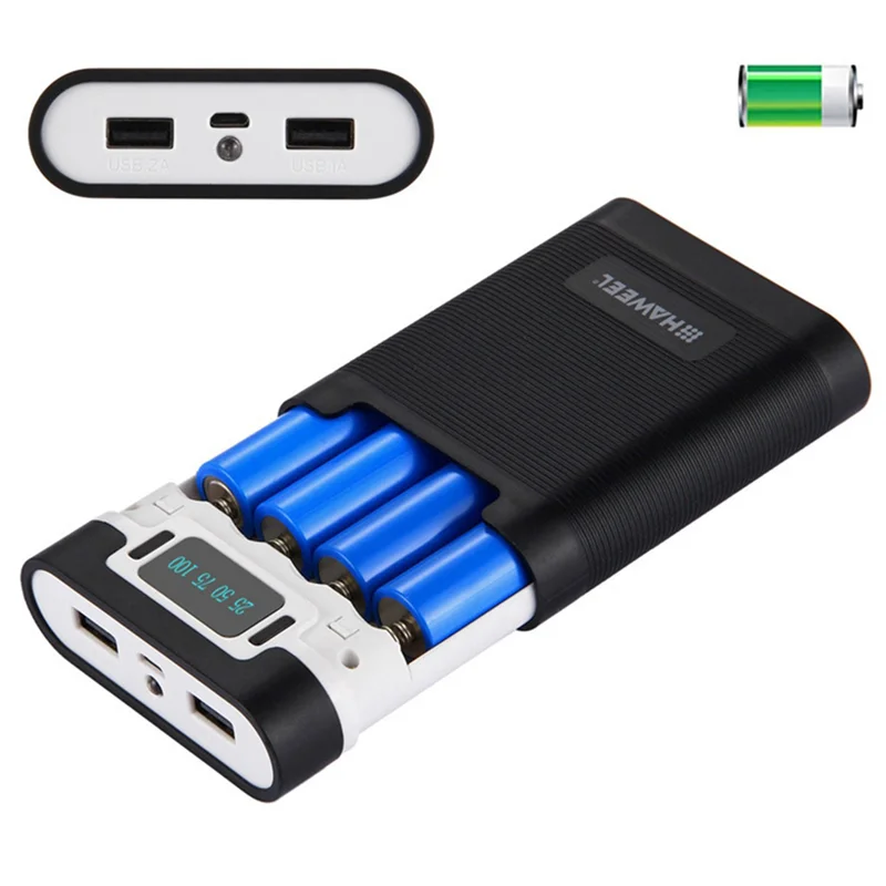 Haweel 4Pcs 18650 B… - image