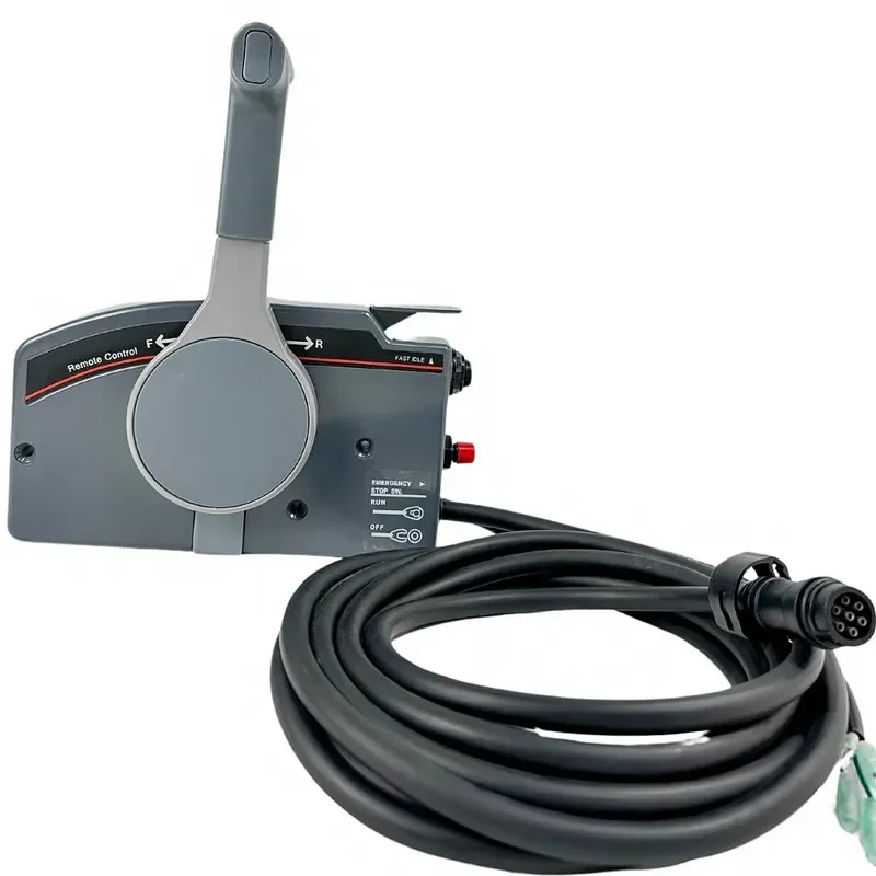 For Yamaha Outboard Remote Throttle Control Box 703-48230-14 7 Core Side Mount Boat Engine Steering Lever for Marine Fishing