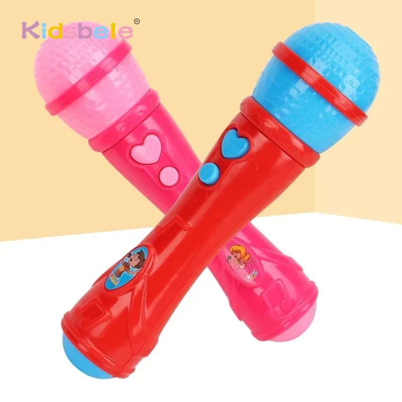 Children's Toy Microphone Musical Voice Output Children's Gift Karaoke Music Instruments Toy Kids Microphone For Kids Toddler
