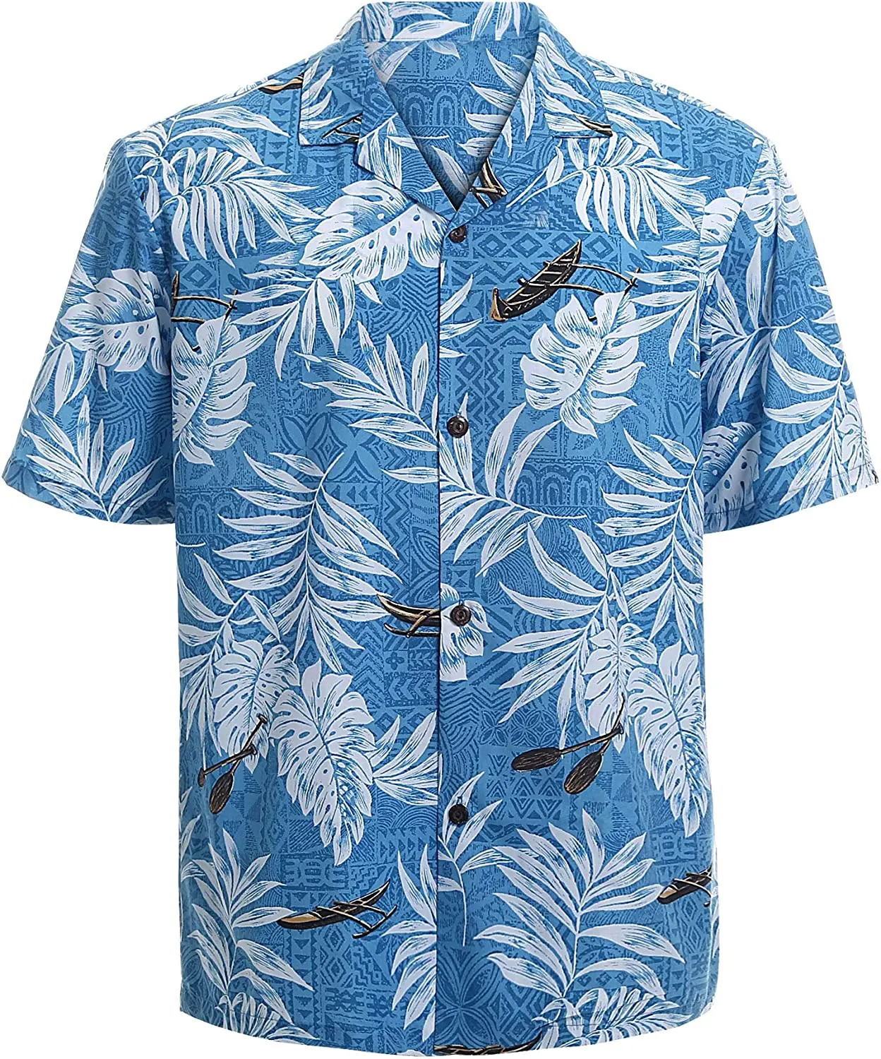 

Hawaiian Shirts for Men Short Sleeve Regular Fit Mens Floral Shirts