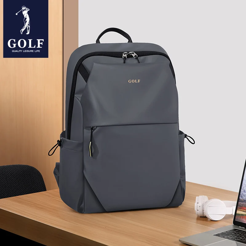 

GOLF Men's Large Capacity Backpack Casual Outdoor Travel Bag with Laptop Compartment 15.6 Inches Versatile for Hiking And School
