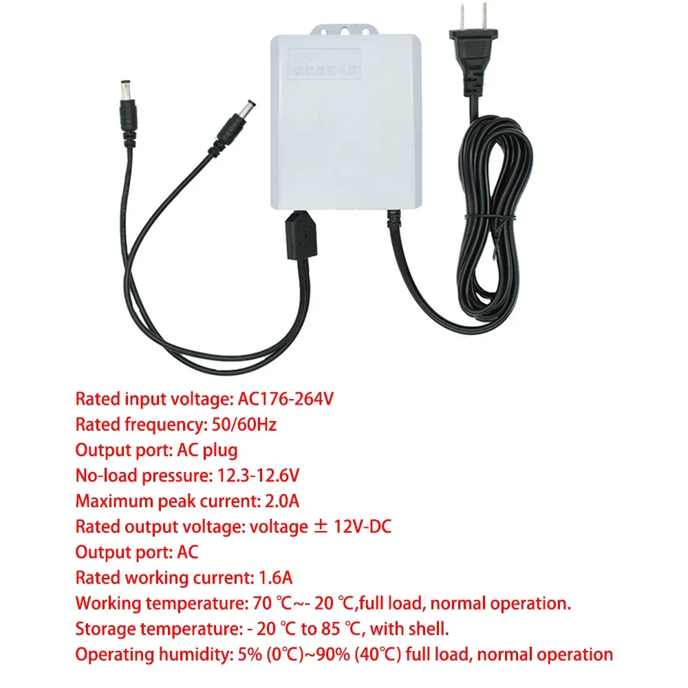 Imagem -05 - Saída Dupla Ups Outage Endurance Alimentação sem Bateria Segurança Router Sistema de Trabalho 12v 2a