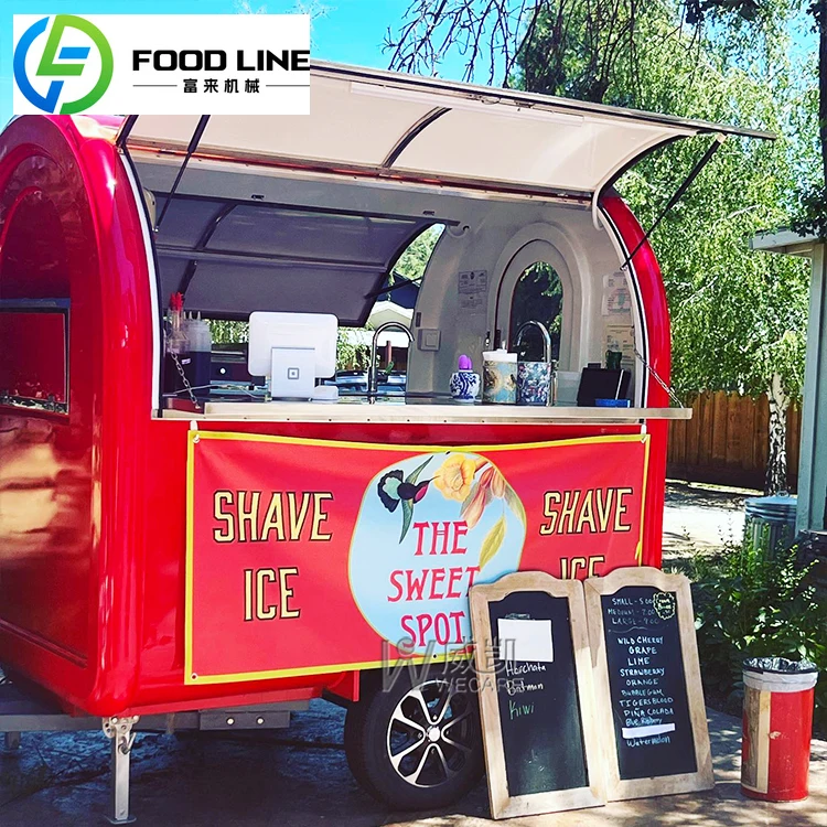 FULAI Custom Fashion Design Mo - огляд і ціна Mobile Coffee Van Equipment