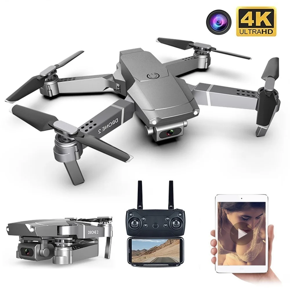 Drone 4k Profesional, sudut lebar 4K WIFI Drone perekaman Video Live Quadcopter