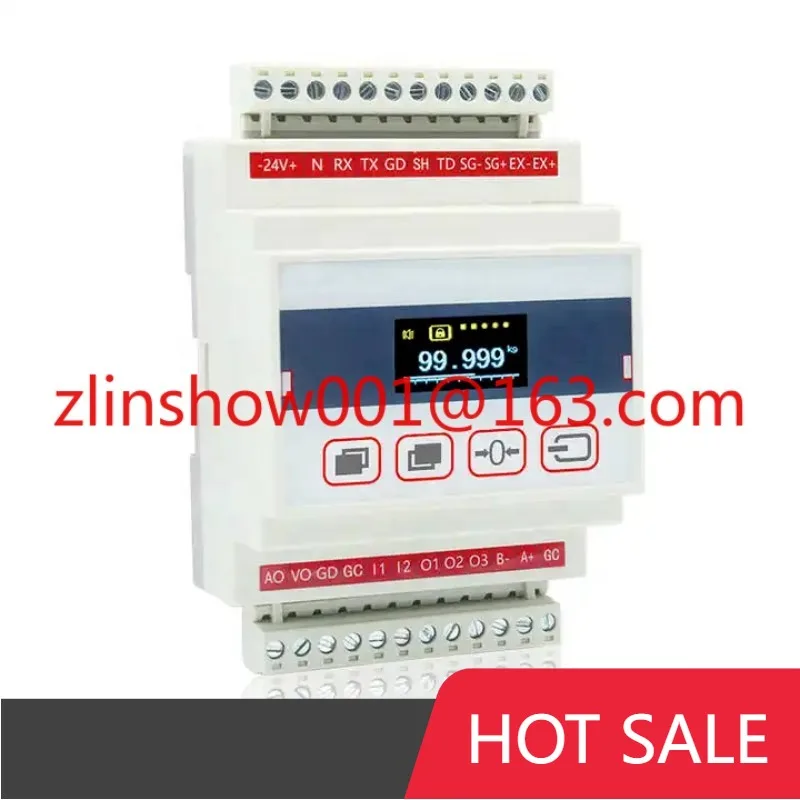 

Высокоточный индикатор тензодатчика Цифровой индикатор взвешивания Светодиодный дисплей Контроллер тензодатчика RS485 Передатчик взвешивания