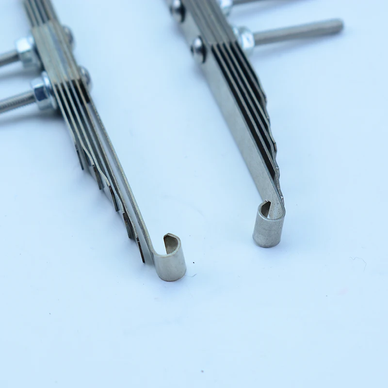 1:14th Scale 2pcs Metal Shock Absorber Leaf Spring for Tamiya RC Truck SCANIA 770S R620 VOLVO BENZ Arocs MAN TGX Car Accessories