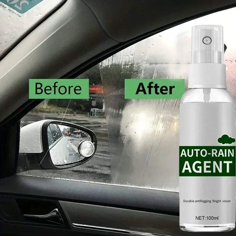 Anti-Fog Spray for Car Windows Mirrors Long-Lasting Protection Enhances Visibility Prevents Condensation on Glasses Goggles