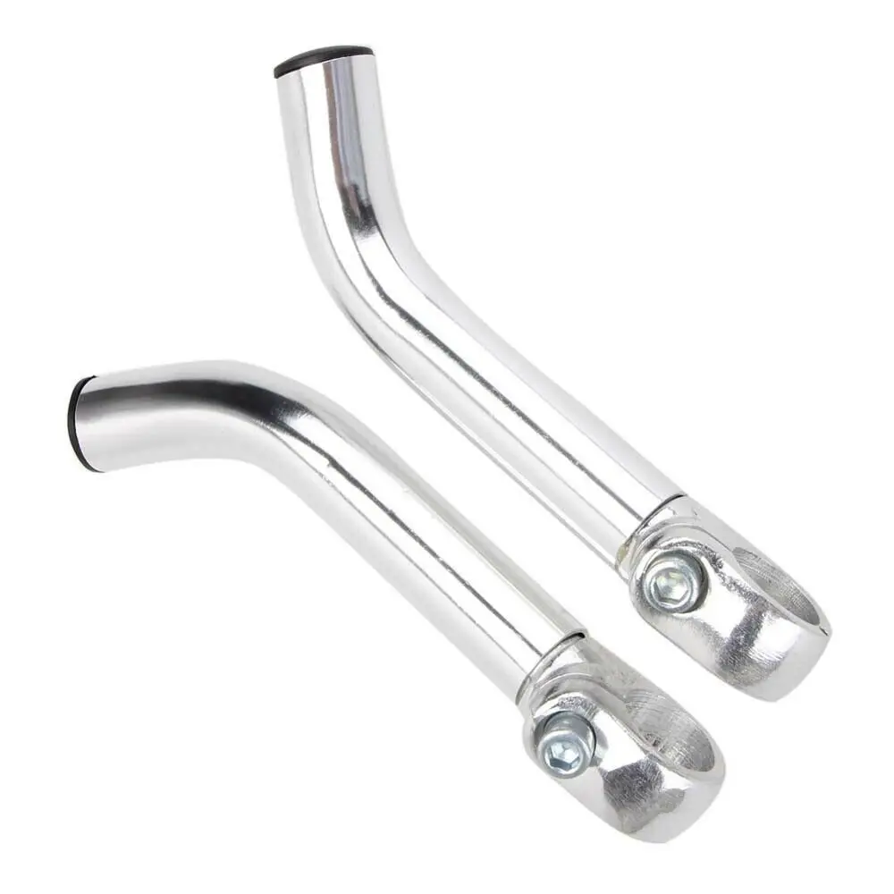 Bicicleta guidão Bent Termina, MTB Riding Handle, Sheep Horn Bar Termina, esportes de bicicleta