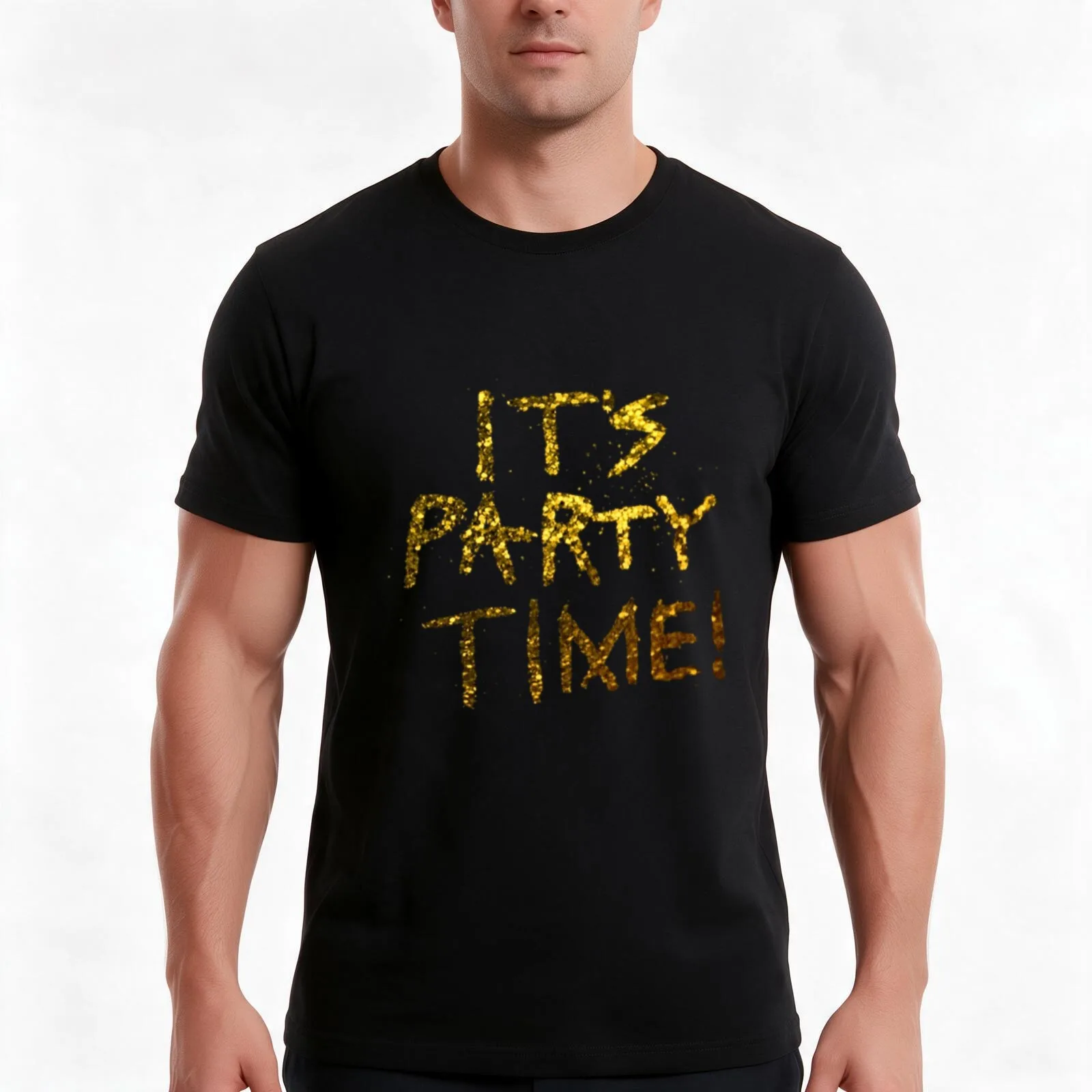 Kesha - It's Party Time! T-Shirt, Summer Casual Cotton Tee, Oversized Streetwear Tops, Vintage Graphic Print, Unisex Men Women