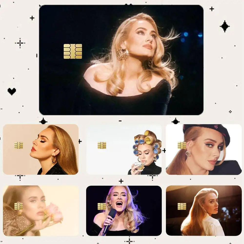 

Adele HD Waterproof Card Skins Protective Stickers for Credit Bank Game Cards