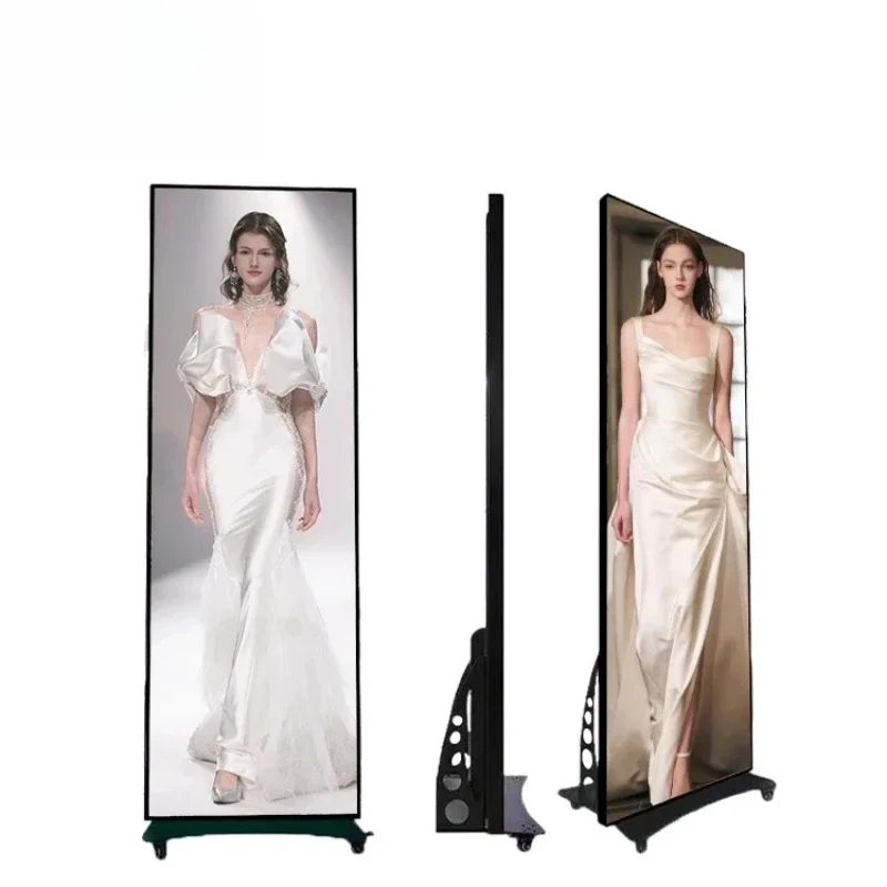 

LED indoor P2.5 portable smart advertising player shopping mall led screen poster display