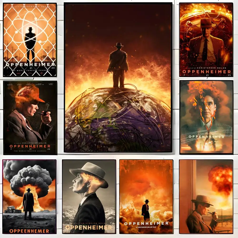 Serious Biopic O-Oppenheimer Poster Wall Art Print Decorative Mural Home Decor Gift Unframed