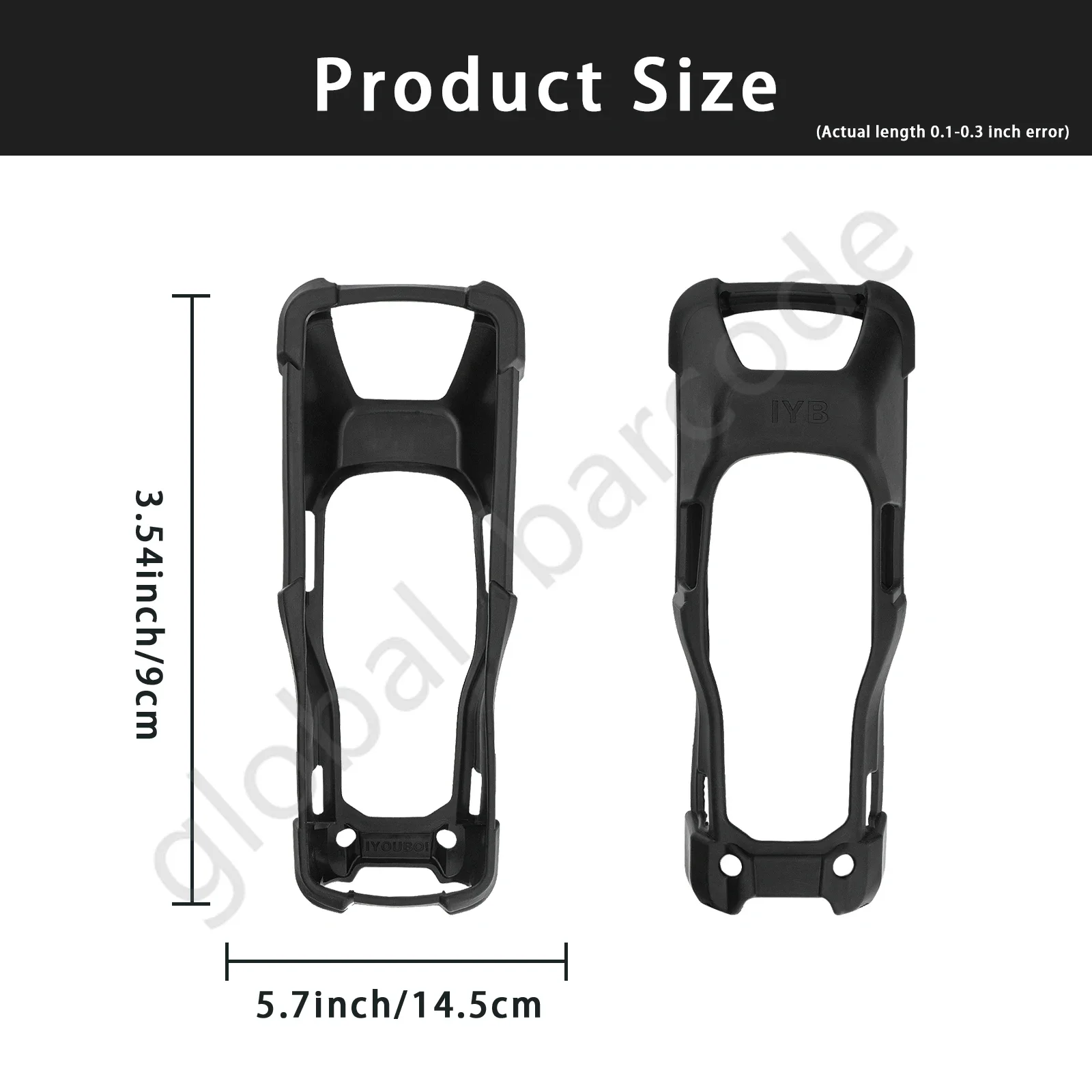 Protective Rubber Cover case SG-MC93-RBTG-01 for Zebra MC9300 Barcode Scanner
