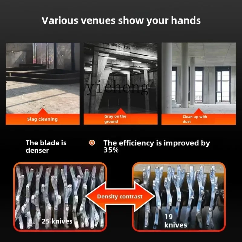 آلة تنظيف الخبث الخرساني آلة تنظيف الأرضيات الاسمنتية #4