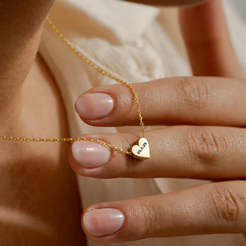 Рисунок 2 - Кулон в форме сердца с гравировкой на заказ