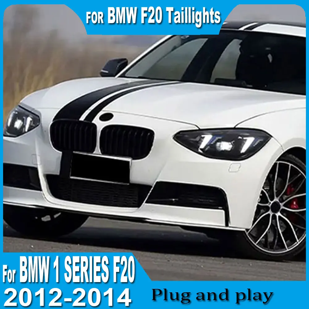 LED Head Lamp for BMW F20  Headlight 2012 2013 2014 Headlights 1 Series 116i 118i DRL Turn Signal High Beam Angel Eye Projector