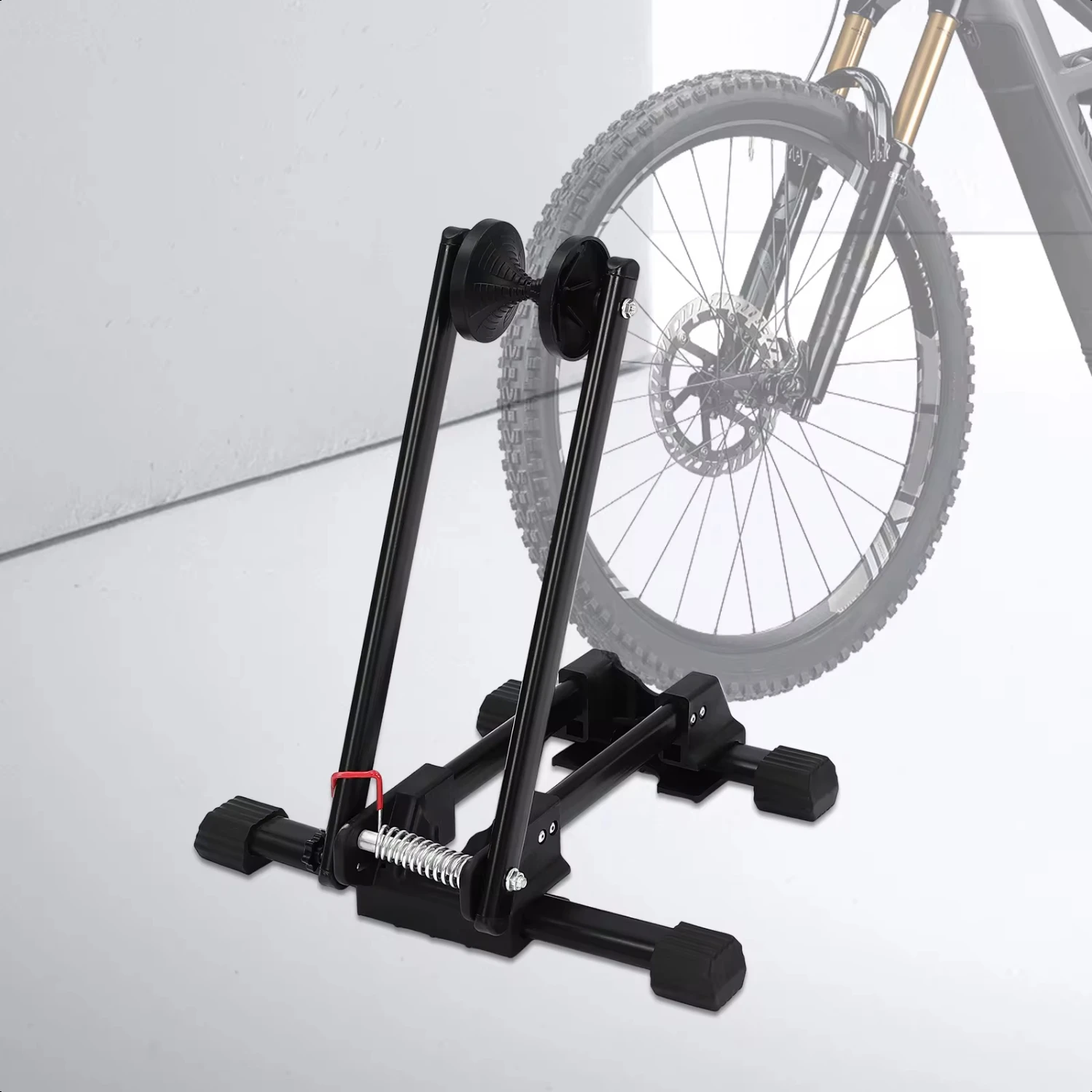 

Bike Floor Parking Rack Kinds of Bicycles and Mountain Bikes Load Bearing Capacity 2.5kg 5.51lbs Bicycle Accessories