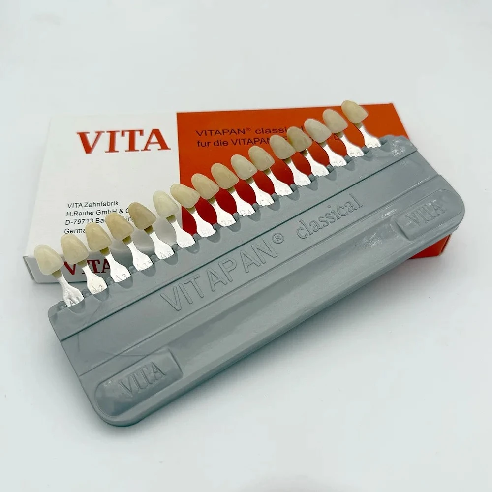 Picture 6: VITAPAN Classic 16‑Color Dental Shade Guide – Porcelain Tooth Color Comparison Plate for Whitening & Restoration Matching