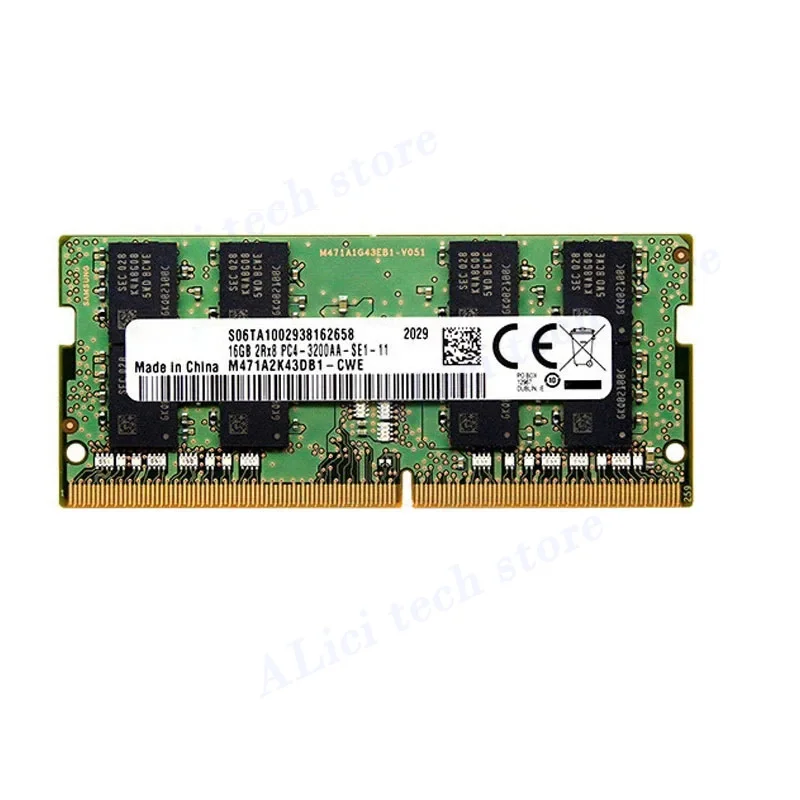 FOR Samsung notebook memory sticks DDR4  8GB 16GB 32GB 2666 2933 3200Mhz  Laptop Memory Ram PC4 1.2V 260Pin SODIMM