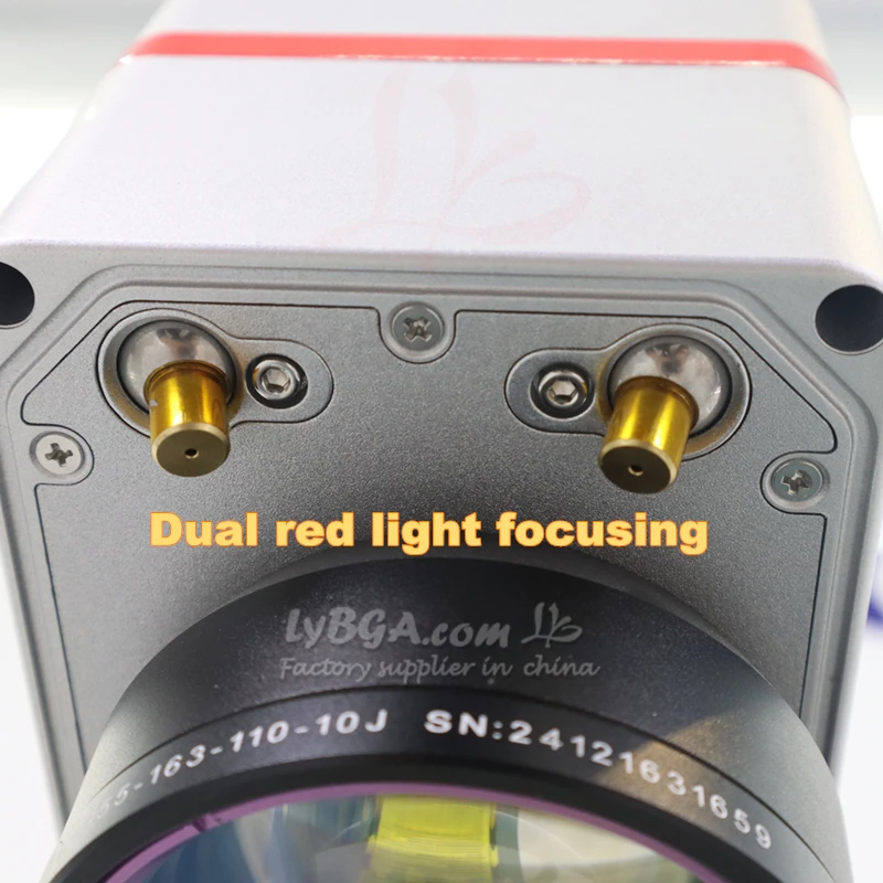 LY Mini Fiber Laser Marking Support Rotation 4th Axis 100W 50W 30W 20W Metal Engraving Milling Machine for PVC Plastic Steel