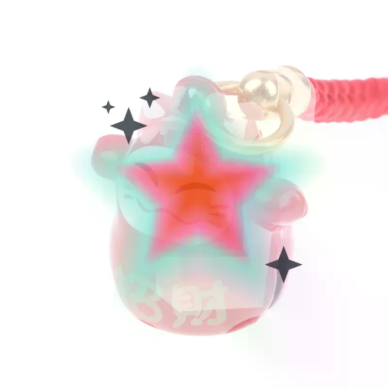 Cartoon Bell Japanese Lucky Cat Cartoon Bell Lucky Copper Bell Mobile Phone Pendant Key Chain Girls Bag Accessory