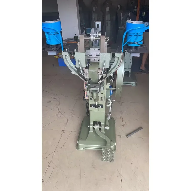 CE Certification Hydraulic Solid Spin Riveting Machine High Efficiency Rivet Equipment for Leather Stationery Garment Shoe