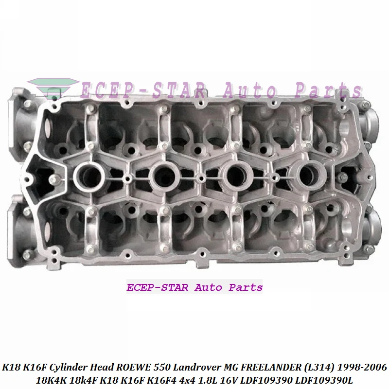 18K4K 18K4F K18 K16F K16F4 LDF109390 LDF109390L Cylinder Head For ROEWE 550 For Landrover MG Freelander L314 1998-06 4x4 1.8 16V