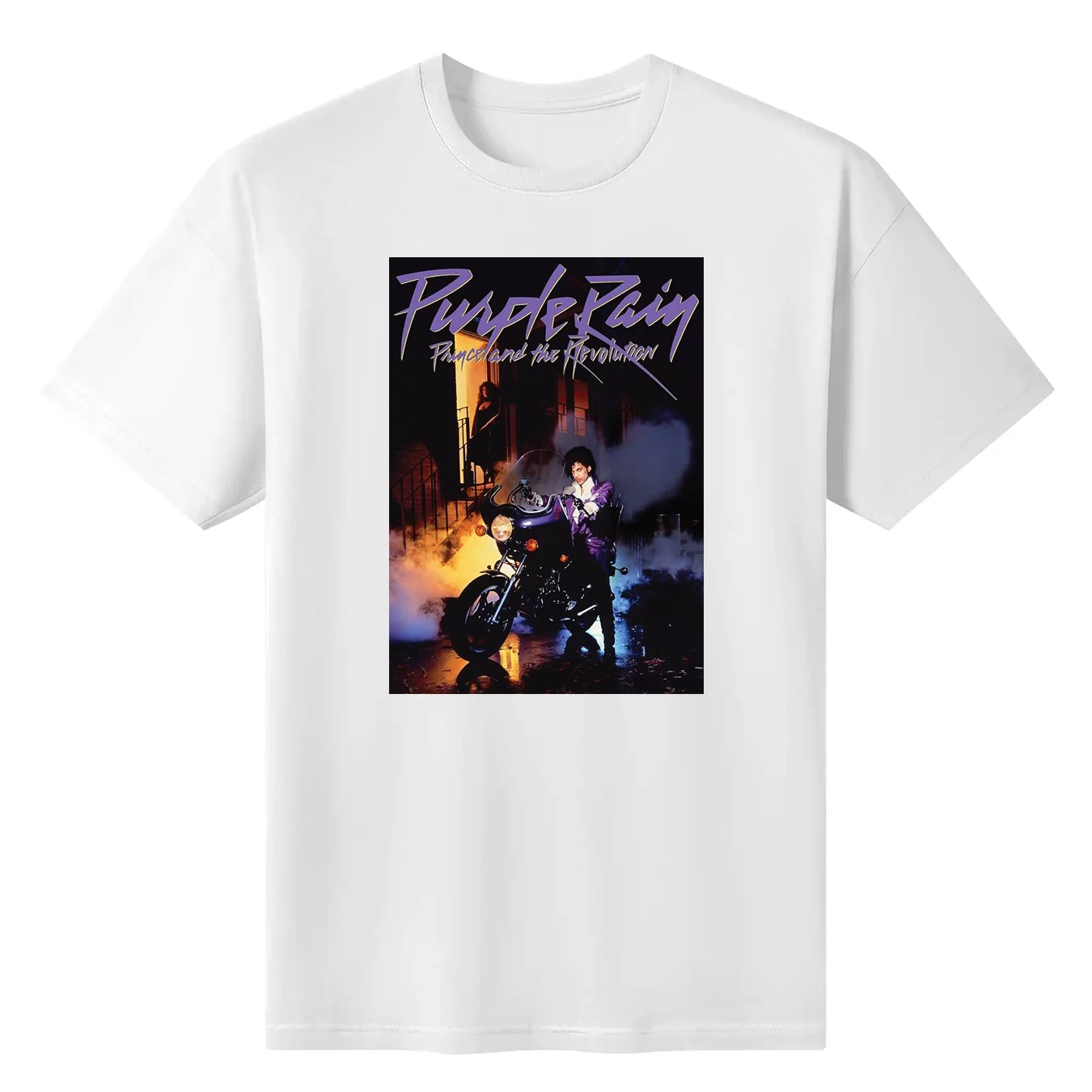 

2024 New Fashion Boohoo Womens Plus Prince Purple Rain T-Shirt