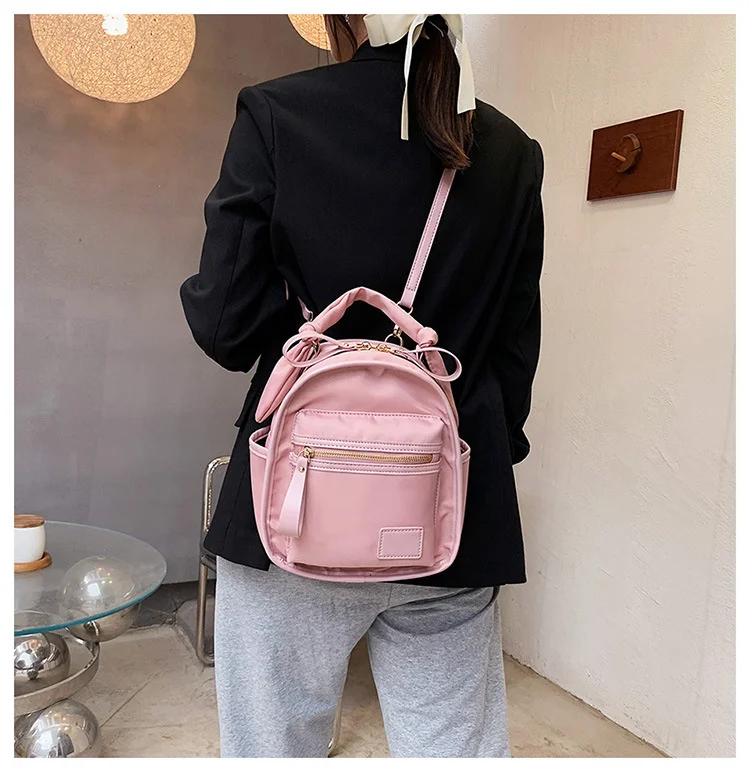 Light Oxford cloth Women Backpack small Travel tote Bags Multifunctional Lady Shoulder Crossbody female Backpacks bagpack