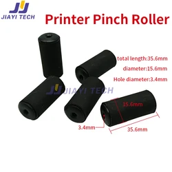 Rubber Pinch Roller Big Paper Pressure Rubber Roller Wheel 3.4mm Hole Diameter for Eco-solvent/Inkjet Printer