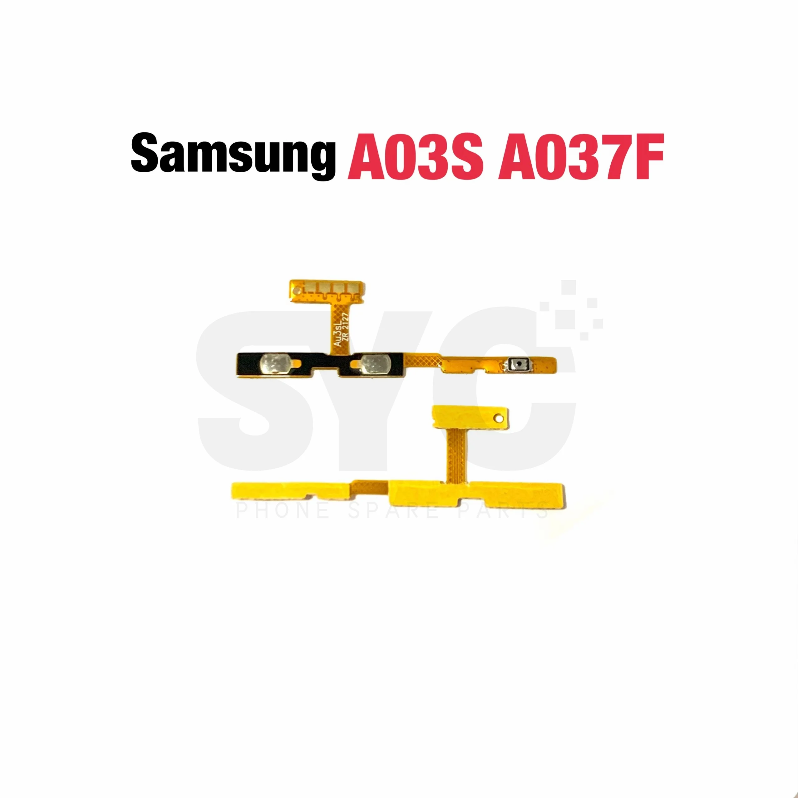 SYC Power ON OFF Mute Switch Control Key Volume Button Flex Cable For Samsung Galaxy A03S SM-A037