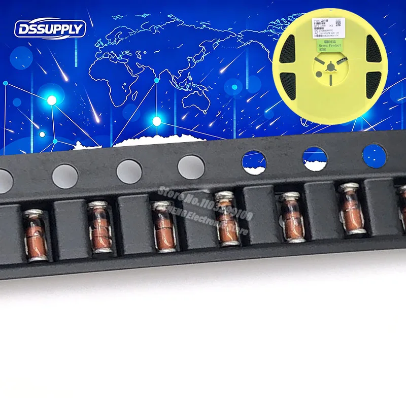 50/1000/2500PCS LL4148 1N4148 LL34 Switching Diode 4148 SMD Small Signal IN4148