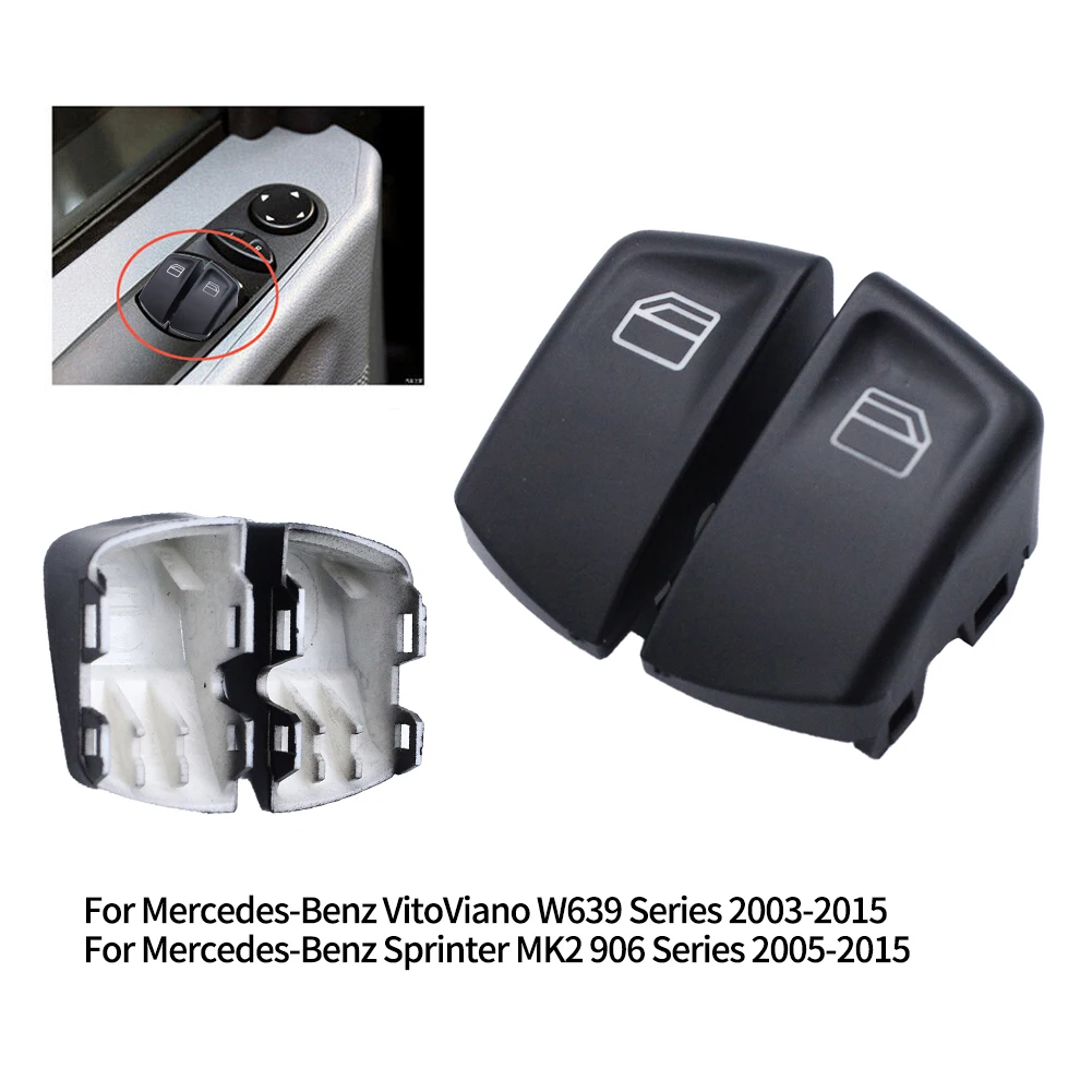 New Parts Lifter Switch Cover For Benz Sprinter MK2 906 For Mercedes Vito/Viano W639 Glass Lifter Switch