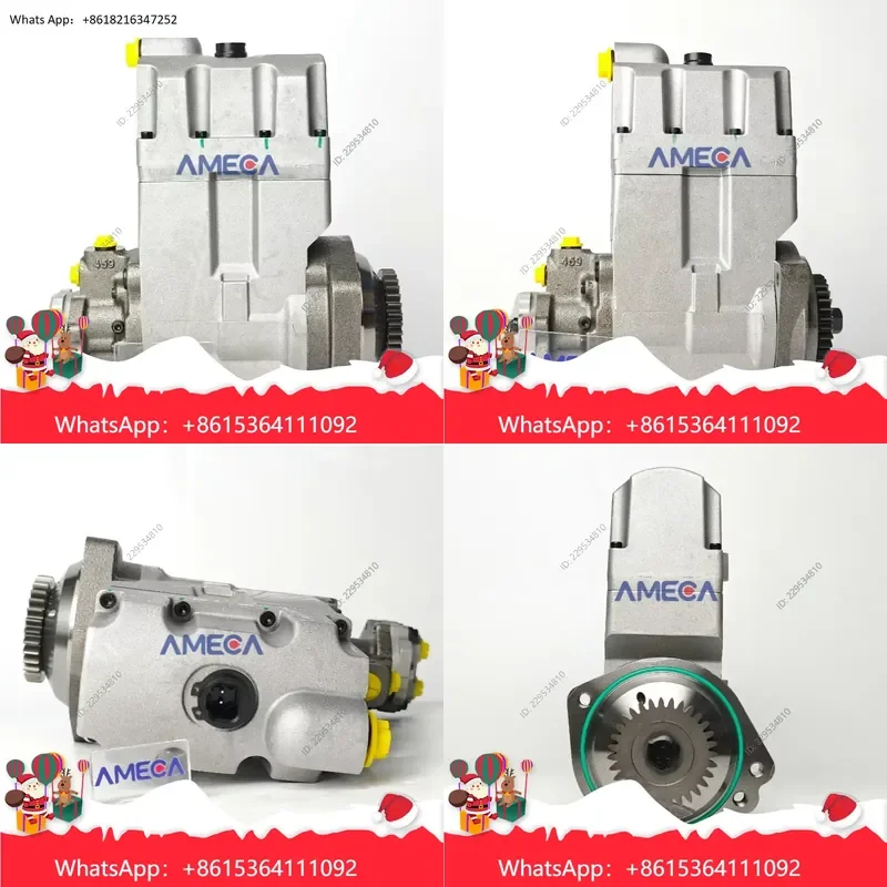 1pc for 319-0678 384-0607 476-8766 Oil Pump Compatible with C7 C9 Excavator Engine Compatible For Model，practical use