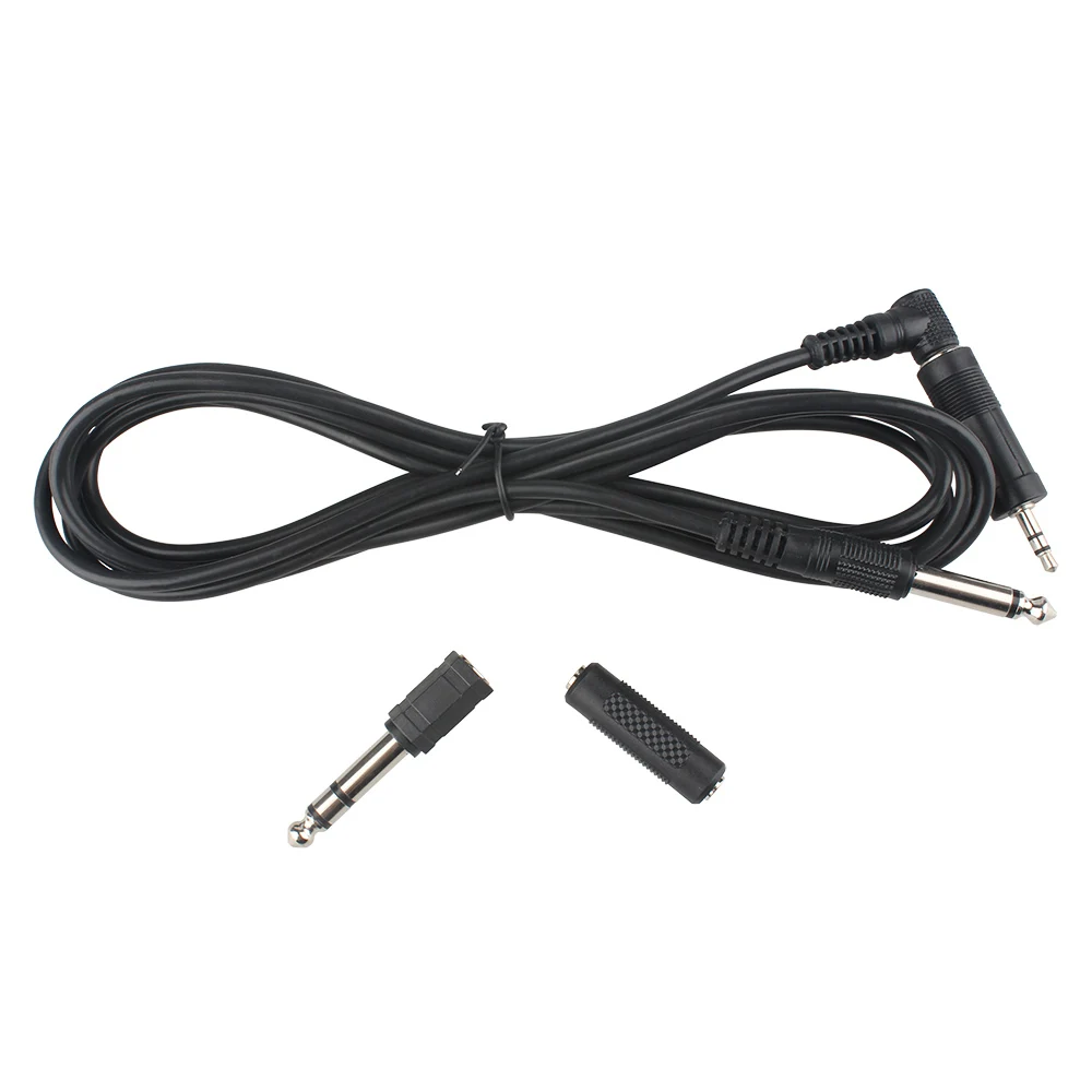 IRIN 3M Gitarrenkabel Verbindungskabel für E-Gitarre Bass Keyboard Instrument Geräuschreduzierendes Audiokabel 6,35 mm Stecker – Detail 7