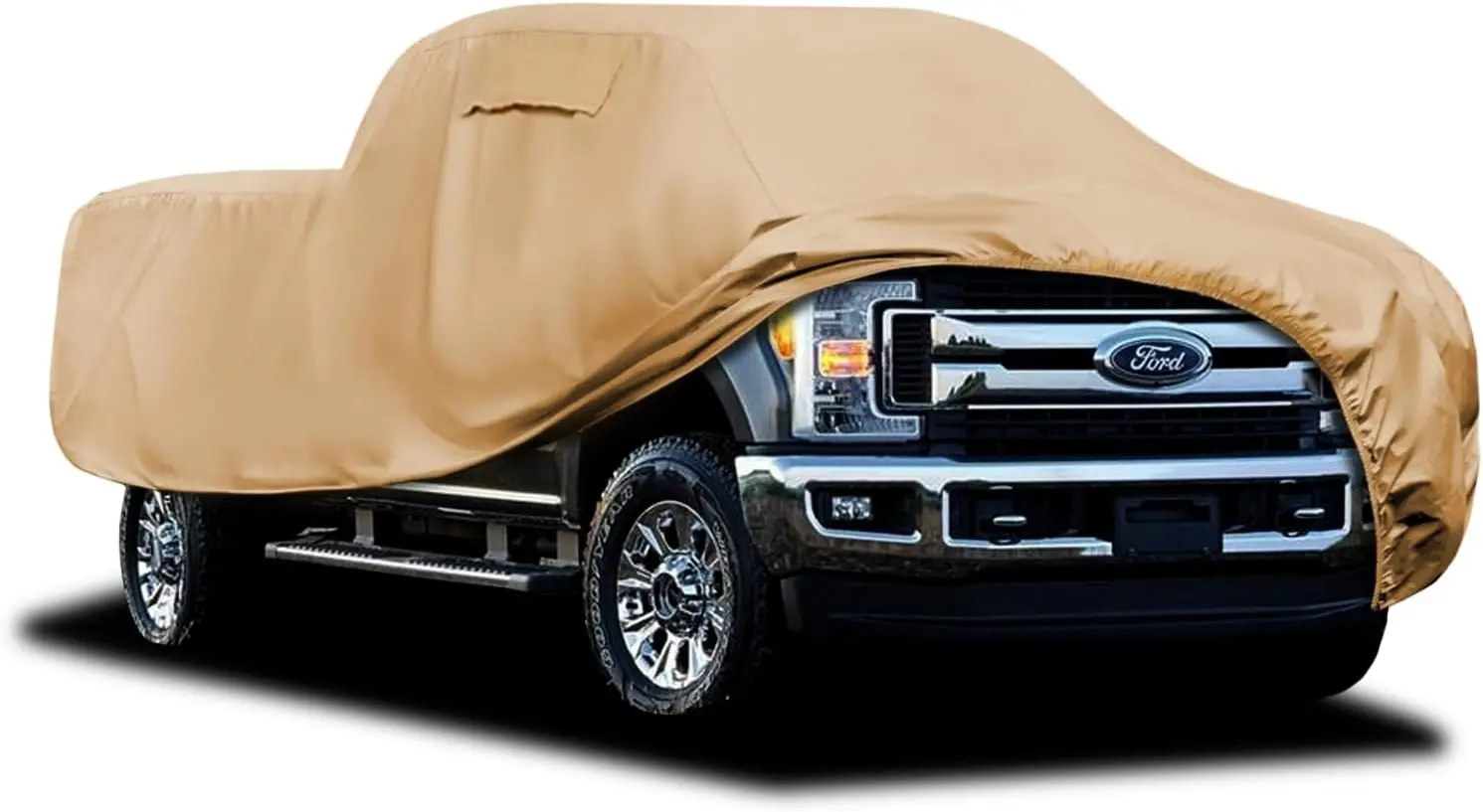 

Heavy Duty Outdoor Car Cover for Ford F250/F350, All Weather Waterproof Windproof UV Protection