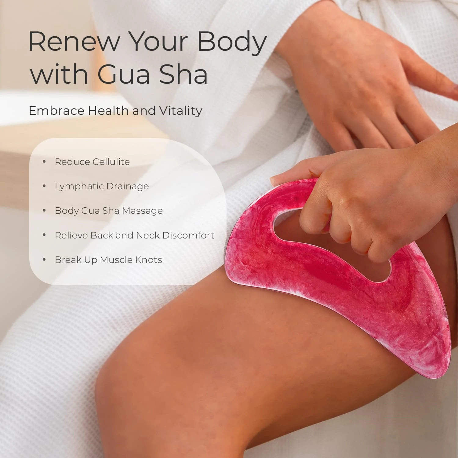 الحجر الطبيعي غواشا اليشم تجميل الوجه كشط أدوات مساج شركة العناية بالبشرة الوجه غوا شا سبا العلاج الطبيعي غوا تشي الأسطوانة #2