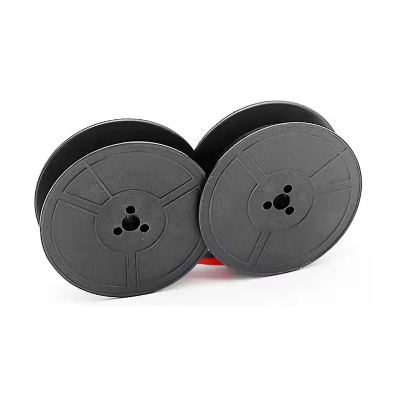 10/20/50pcs GR1 Twin Spool Typewriter Ribbon Compatible Typewriter Ribbon Replacement for Most Typing Ribbon (Black&Red)