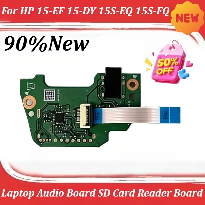 90%New Laptop Audio Board SD Card Reader Board For HP 15-EF 15-DY 15S-EQ 15S-FQ