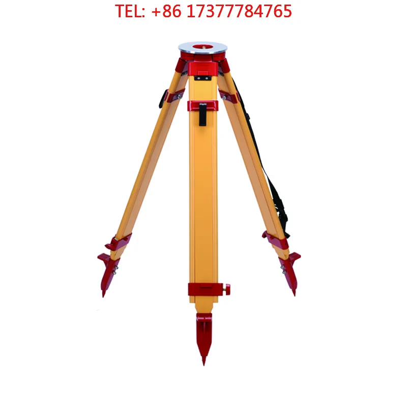 Wooden Tripod Factory Price Test Instruments Accessories Tripod Survey Equipment Optical Level Total Station Tripod
