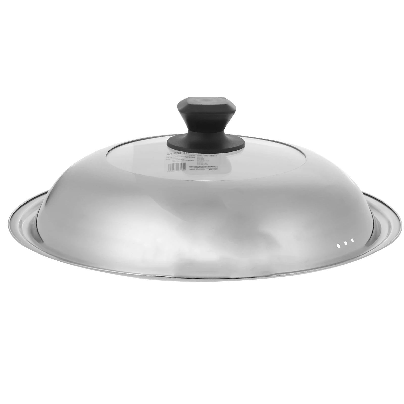 

1pc Combination Pot Lid Stainless Steel Universal Cookware Pan Cover Heat Resistant Oil Splash Prevention Explosion Proof Drop